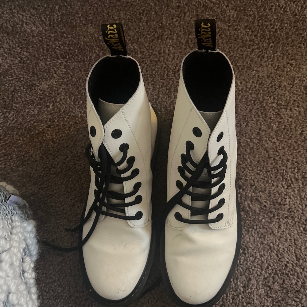 Dr. Martens Women’s Luana Boot White